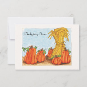 Thanksgiving Dinner Invitation