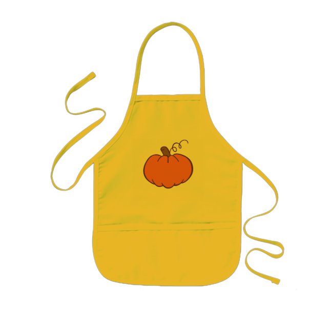 Thanksgiving Dinner Kids Apron (Front)