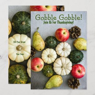 Thanksgiving Dinner Party Invitation