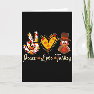 Thanksgiving Dog Dachshund Turkey Wiener Fall Men Card