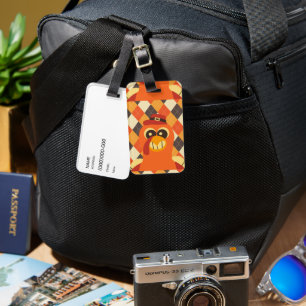 THANKSGIVING editable Luggage Tag