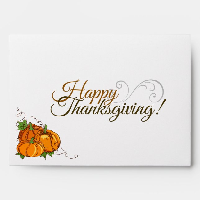 Thanksgiving Envelope (Front)