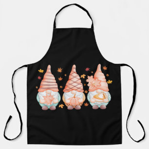 Thanksgiving Fall Gnome Autumn Holidays Apron