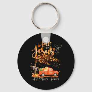 Thanksgiving Family Autumn Fall Christian Hallowee Key Ring
