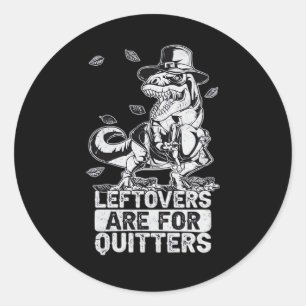 Thanksgiving - Family Thanksgiving Dinner Squad Classic Round Sticker