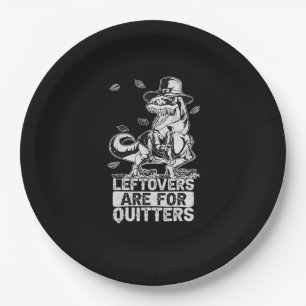 Thanksgiving - Family Thanksgiving Dinner Squad Paper Plate