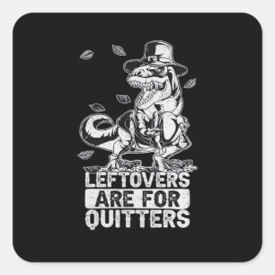 Thanksgiving - Family Thanksgiving Dinner Squad Square Sticker