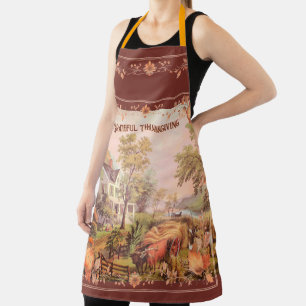 Thanksgiving Farmers Home Harvest  Apron