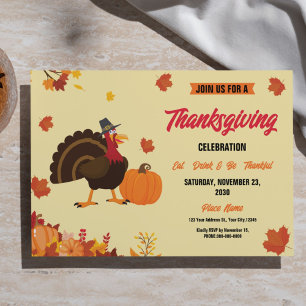 Thanksgiving Feast Invitation
