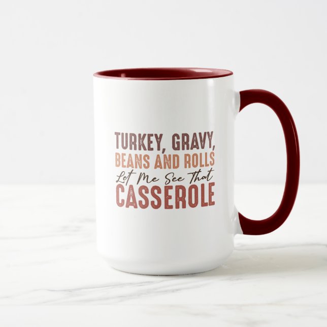Thanksgiving Feast Mug (Right)