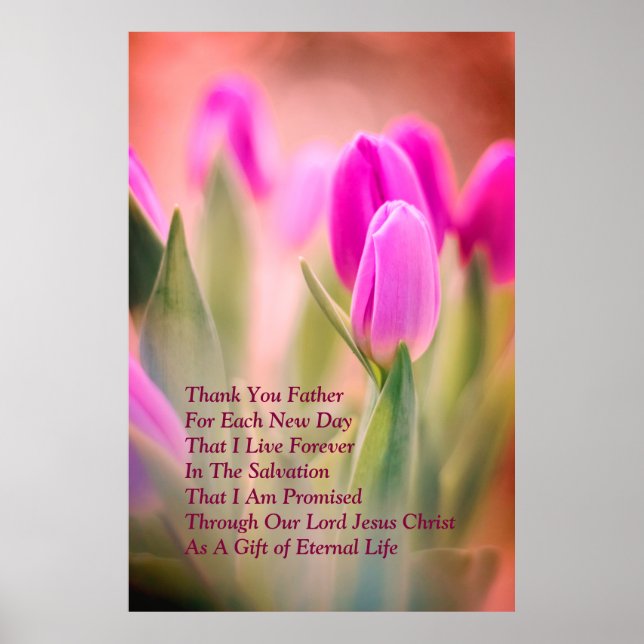 Thanksgiving for Salvation Prophetic Poster (Front)