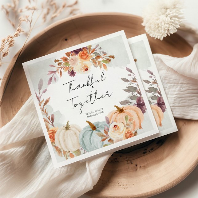 Thanksgiving Friends Giving Dinner Napkin (Creator Uploaded)