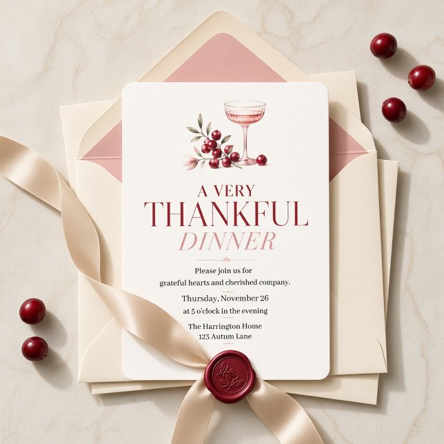 Thanksgiving & Friendsgiving Dinner Invitation (Creator Uploaded)
