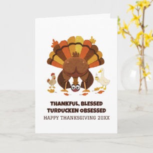 Thanksgiving Funny Turducken Card