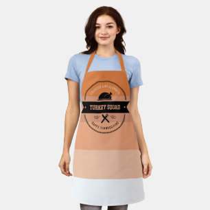 Thanksgiving Funny Turkey Personalise Apron