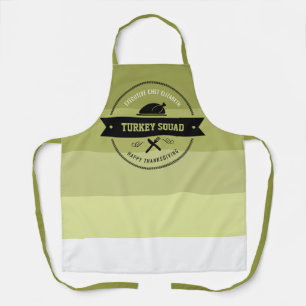 Thanksgiving Funny Turkey Personalised Apron