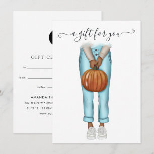 Thanksgiving Gift Certificate
