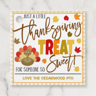Thanksgiving Gift Tag