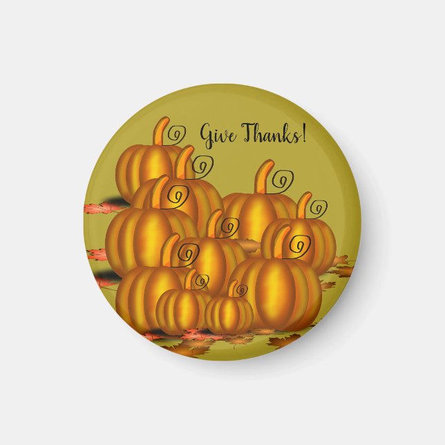 Thanksgiving/Give Thanks   Magnet (Front)