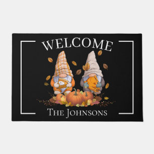 Thanksgiving Gnome Welcome Doormat