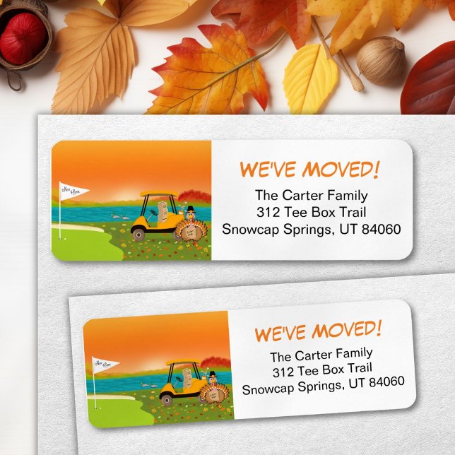 Thanksgiving Golf Cart With Moving Boxes  (Creator Uploaded)