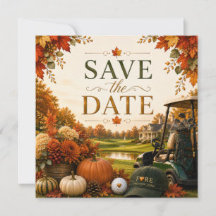 Thanksgiving Golf Celebration Invitation