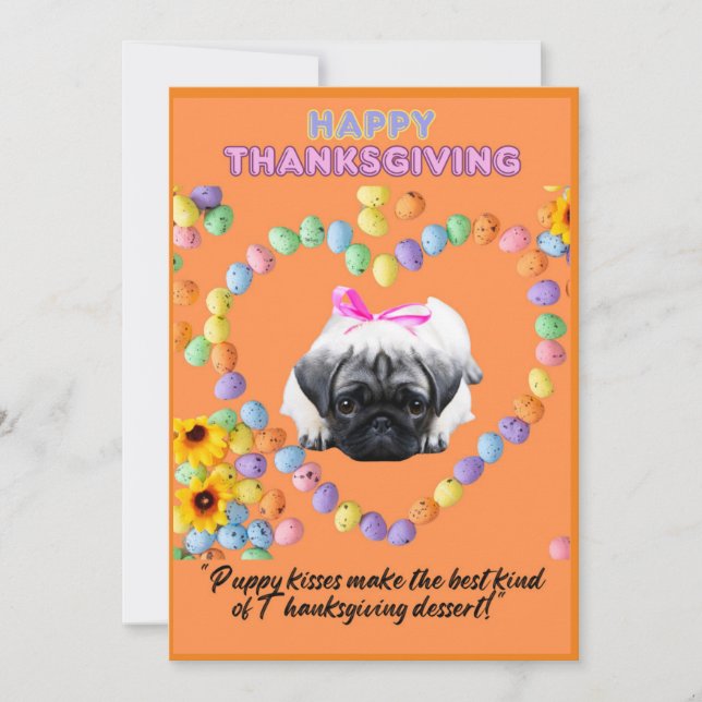 Thanksgiving Greeting Card (Front)