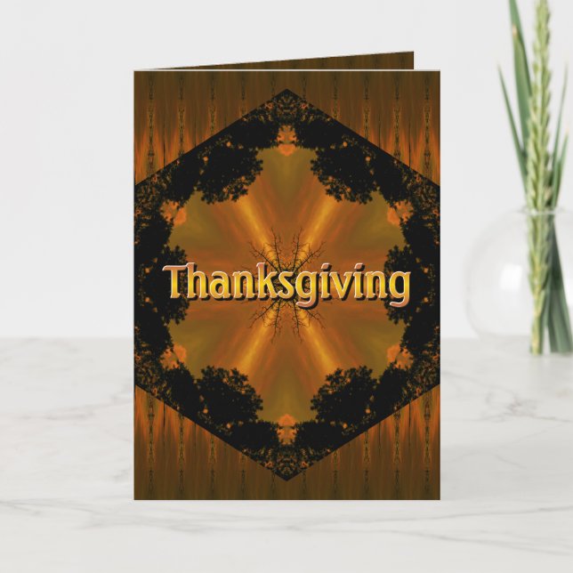 Thanksgiving Greeting Card (Front)