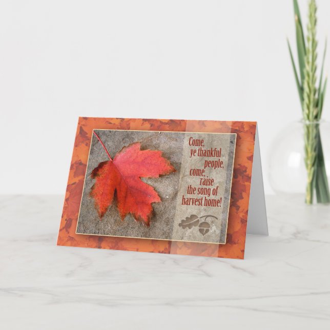 Thanksgiving Greeting Card (Front)