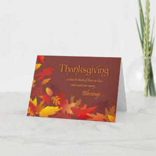 Thanksgiving Greeting Card