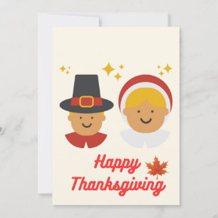 Thanksgiving greeting card