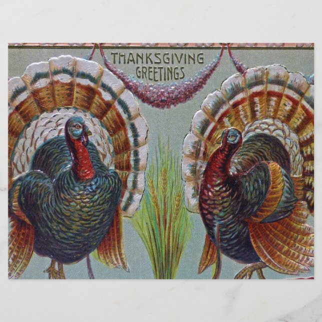 Thanksgiving Greetings 1906 (Front)