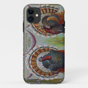 Thanksgiving Greetings 1906 iPhone 11 Case