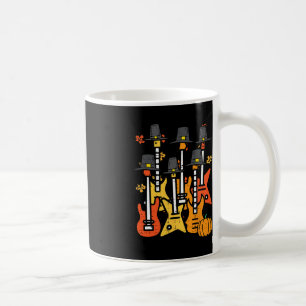 Thanksgiving Guitars Fall Rock Music Riocker Men B Coffee Mug