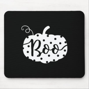 Thanksgiving Halloween Cutest boo Pumpkin' Women G Mouse Mat