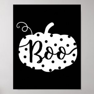 Thanksgiving Halloween Cutest boo Pumpkin' Women G Poster