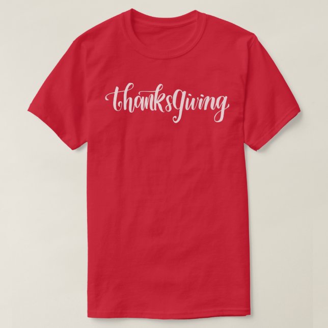 Thanksgiving - Happy Thanksgiving Design for adult T-Shirt (Design Front)