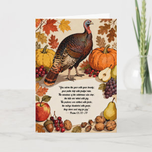 Thanksgiving Harvest Card