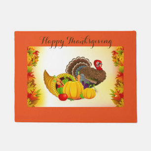 Thanksgiving Harvest Door Mat