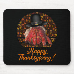 Thanksgiving Hermit Crab Mouse Mat