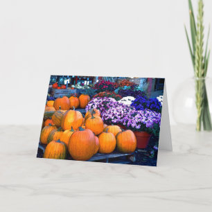 Thanksgiving Holiday Card