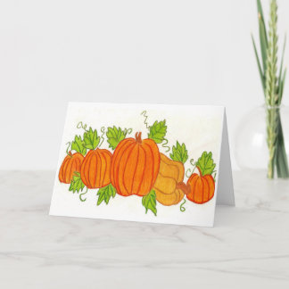 Thanksgiving Holiday Card