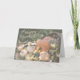 Thanksgiving Holiday Card