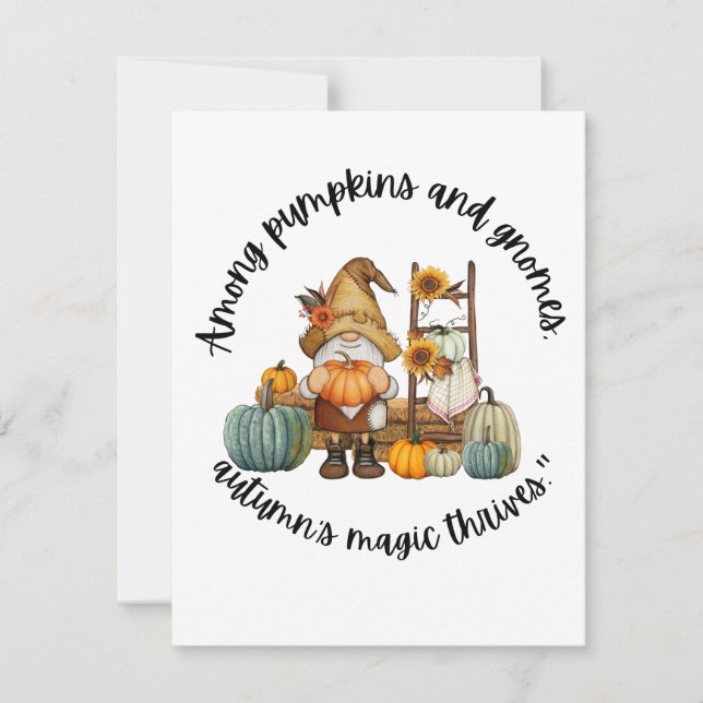 thanksgiving holiday card (Front)
