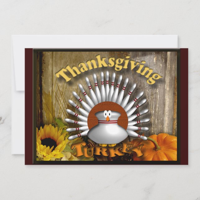 Thanksgiving Holiday Card (Front)