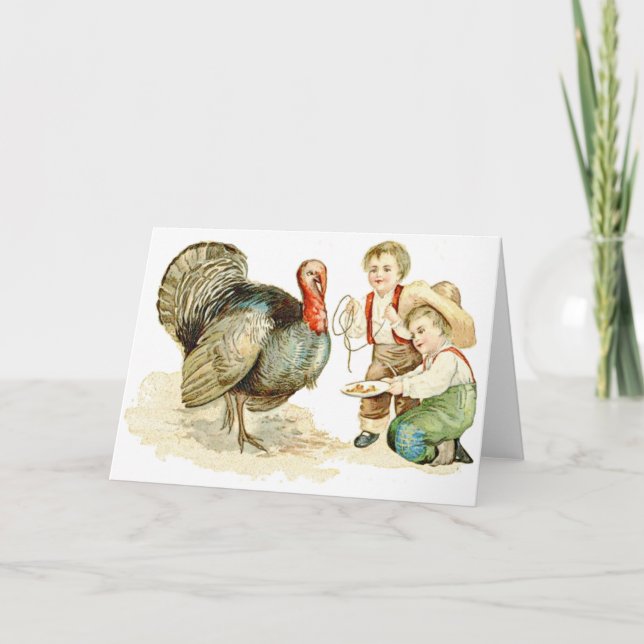 Thanksgiving Holiday Card (Front)