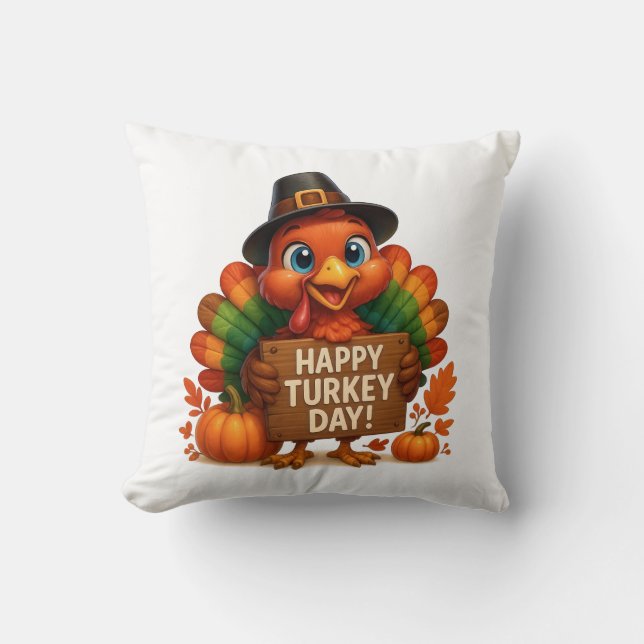 Thanksgiving Holiday Cushion (Front)