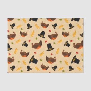 Thanksgiving Holiday turkey dinner party tissue Tissue Paper