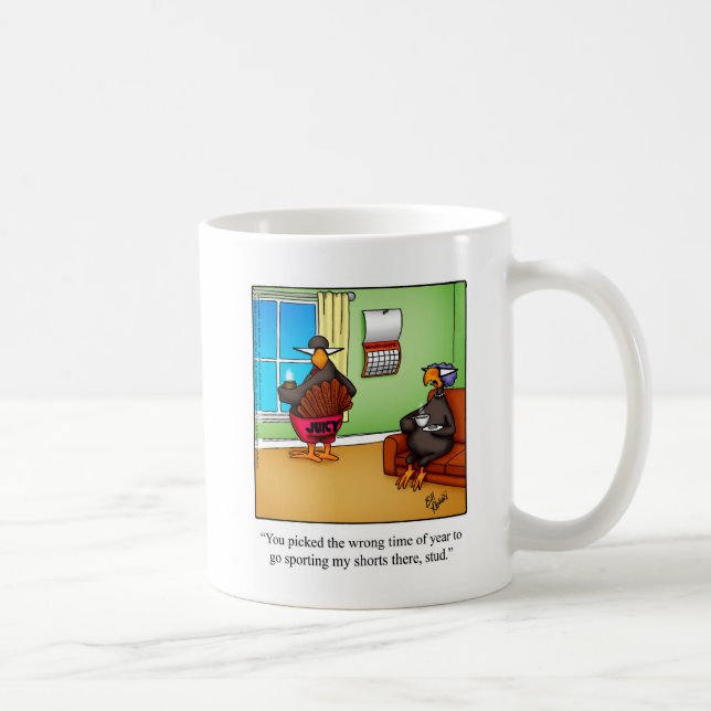 Thanksgiving Humour Coffee Mug "Spectickles" (Right)