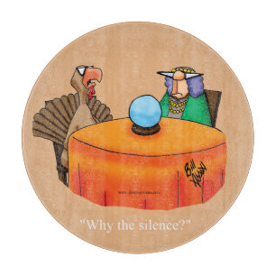 Thanksgiving Humour Glass Cutting Board